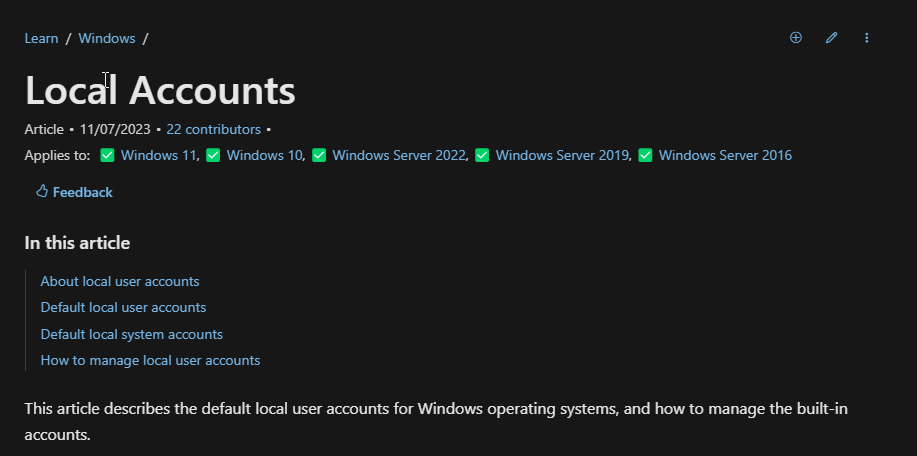 How to create a Local Admin with Microsoft Intune