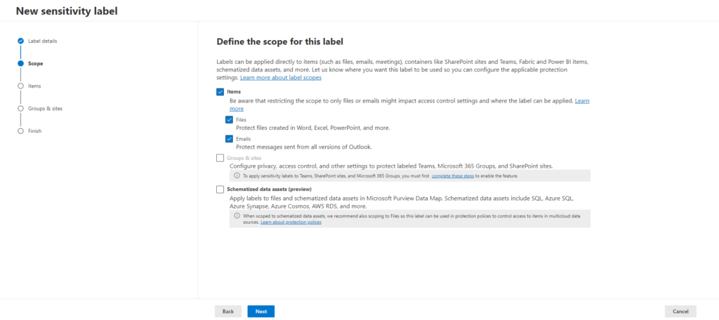 Purview Message Label Header Examples How configure and deploy Sensitivity Labels with Microsoft Purview